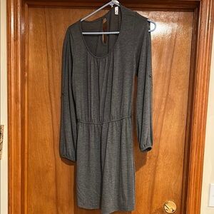 Elegant Gray Women's Dress